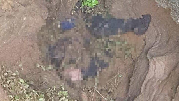 Con gái bàng hoàng thấy thi thể bố trong hố sâu gần nhà-1