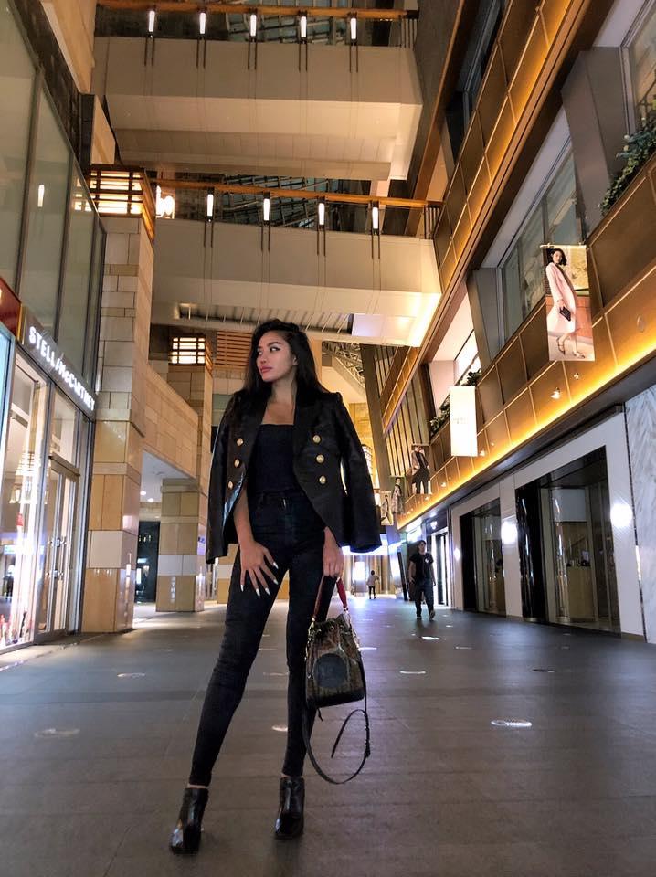 Anh trai Bảo Thy coi vợ là hoa hậu đời mình khi nhan sắc bà xã bị mang ra so sánh với Trần Tiểu Vy-5