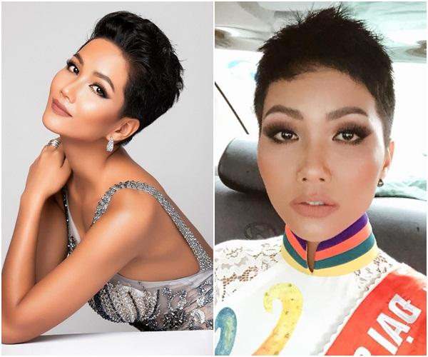 Sát ngày thi Miss Universe 2018, HHen Niê gây hoang mang với thông báo sẽ cắt tóc ngắn hơn-4