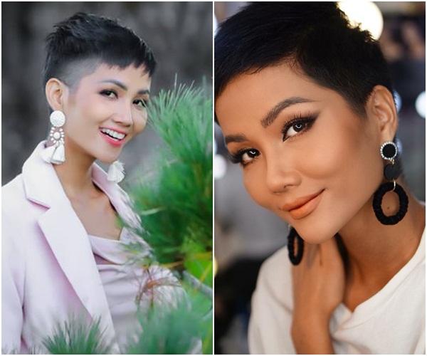 Sát ngày thi Miss Universe 2018, HHen Niê gây hoang mang với thông báo sẽ cắt tóc ngắn hơn-7
