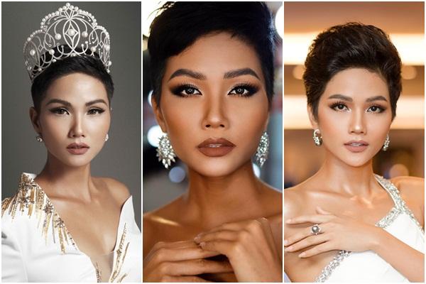 Sát ngày thi Miss Universe 2018, HHen Niê gây hoang mang với thông báo sẽ cắt tóc ngắn hơn-9