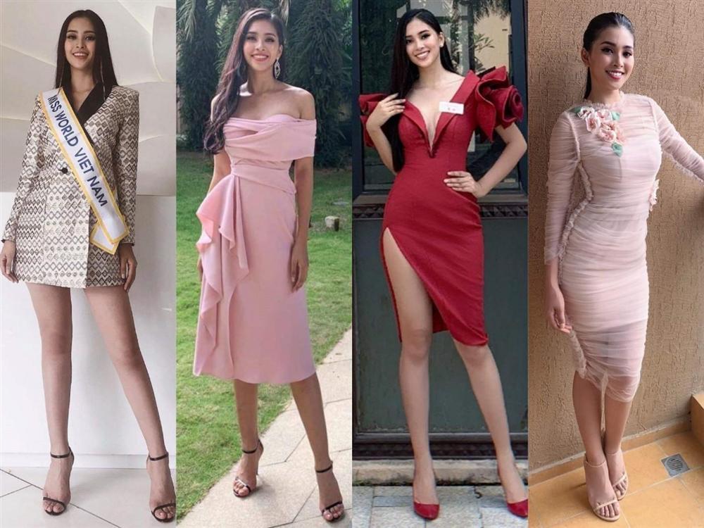 Liên tiếp diện đầm hồng phong thủy, Tiểu Vy được khen khôn ngoan khi chinh chiến Miss World 2018-7