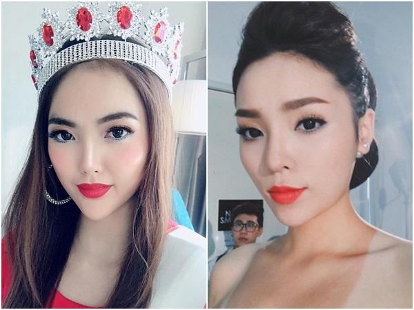 Xuất hiện bản sao ấn tượng của hoa hậu Kỳ Duyên, đặc biệt là chiếc cằm nhọn không hề thua kém-2