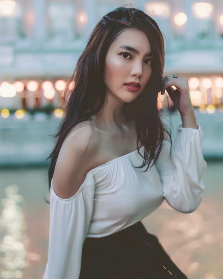 Xuất hiện bản sao ấn tượng của hoa hậu Kỳ Duyên, đặc biệt là chiếc cằm nhọn không hề thua kém-8