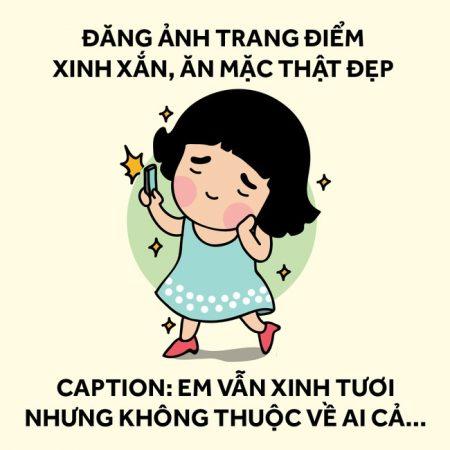 Những status thả thính của các nàng khiến chàng nào cũng phải mê mẩn đảo điên-1