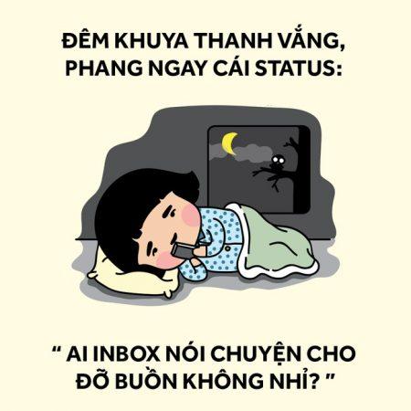 Những status thả thính của các nàng khiến chàng nào cũng phải mê mẩn đảo điên-5