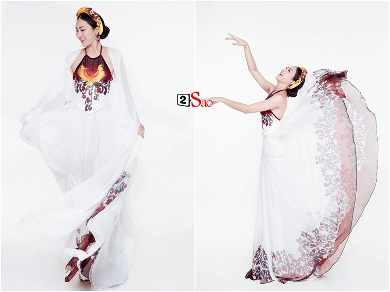 Loạt trang phục biểu diễn Dance of the World độc đáo của đại diện Việt Nam trên đấu trường nhan sắc thế giới-9