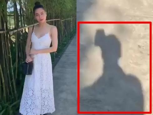 Chỉ một clip tạo dáng, Hồ Ngọc Hà lại khiến Kim Lý bị réo tên dù cố tình 'núp lùm'