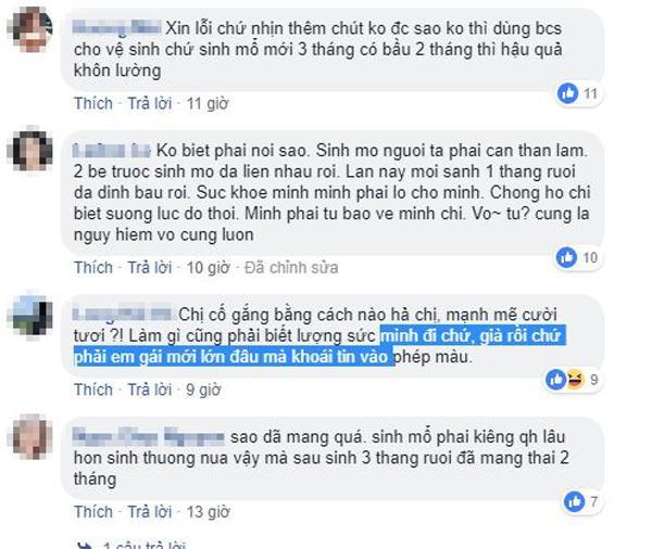 Hải Băng bị cảnh báo nguy hiểm vì mang thai lần 3 chỉ sau 1 tháng sinh mổ, ông xã cạo tóc cầu xin vợ bình an-2