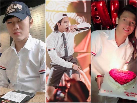 Lương Xuân Trường và Bùi Tiến Dũng U23 Việt Nam mặc áo nhái theo Sơn Tùng M-TP?