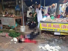Một phụ nữ bị bắn nhiều phát đạn ngay giữa chợ Một phụ nữ bị bắn nhiều phát đạn ngay giữa chợ
