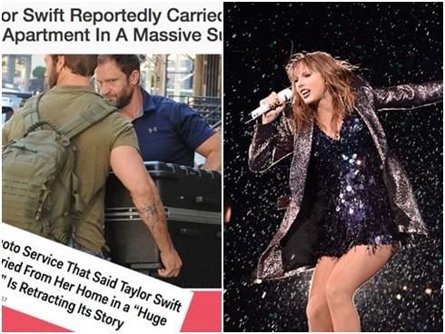 Taylor Swift nhiều lần trốn vào vali để lẩn tránh paparazzi