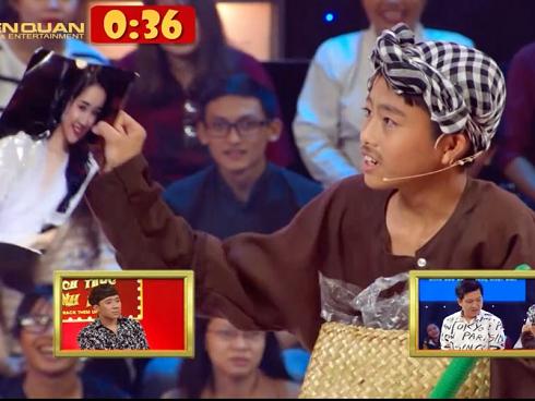 Trường Giang dở khóc dở cười khi bị thí sinh ép gọi Nhã Phương là 'con heo'