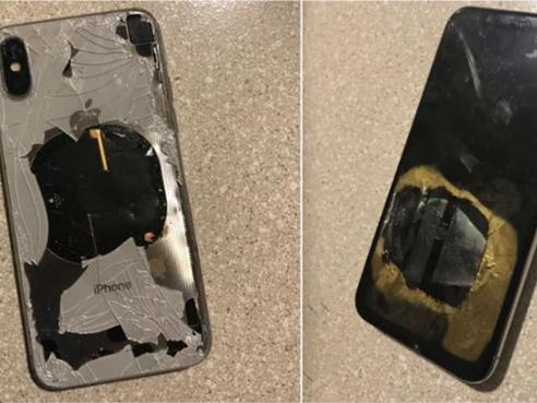 iPhone X phát nổ vì 'lỡ dại' cắm sạc lúc nâng cấp iOS