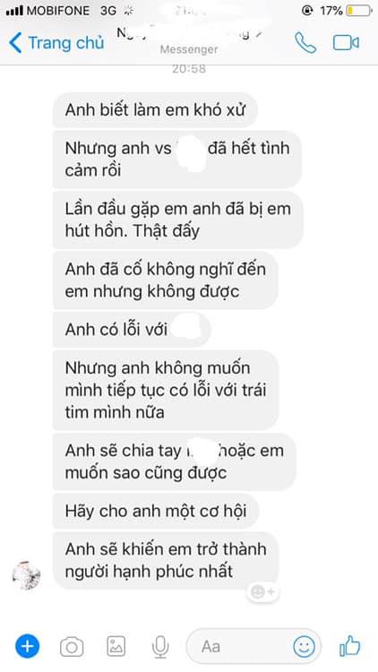 Bức xúc người yêu của bạn thân nhắn tin thổ lộ yêu từ cái nhìn đầu tiên, cô nàng đăng đàn hỏi đáp sao cho ngầu-2