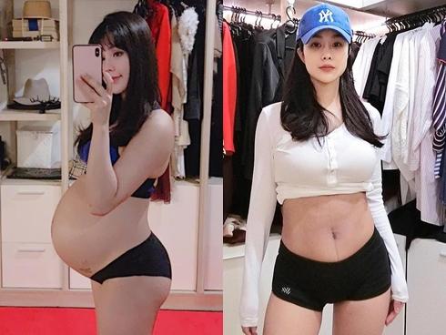 Sinh con hơn 20 ngày, Diệp Lâm Anh khoe giảm 8kg trở lại vóc dáng chẳng khác nào thời son rỗi-13