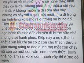 Vụ người phụ nữ bị bắn chết tại chợ: Hé lộ nguyên nhân và nội dung tin nhắn của hung thủ Vụ người phụ nữ bị bắn chết tại chợ: Hé lộ nguyên nhân và nội dung tin nhắn của hung thủ