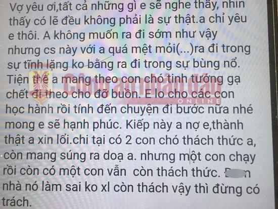 Vụ người phụ nữ bị bắn chết tại chợ: Hé lộ nguyên nhân và nội dung tin nhắn của hung thủ