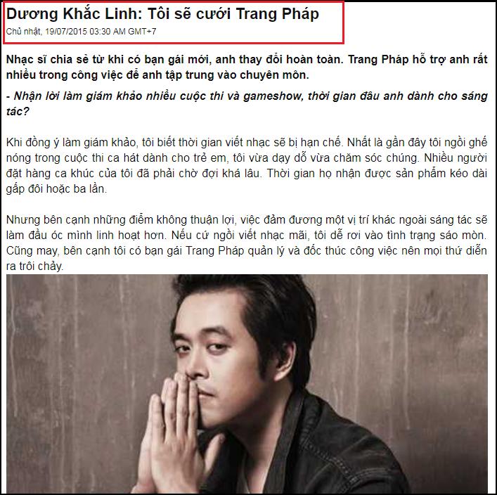 Tính chuyện rước Sara Ngọc Duyên về làm vợ, Dương Khắc Linh bị đào mộ tuyên bố muốn cưới Trang Pháp 3 năm trước-3