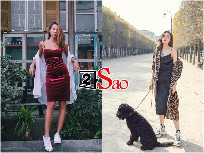 NGẠC NHIÊN CHƯA: Liên quan gì tới nhau mà sao Kỳ Duyên - Minh Triệu cứ phải mặc đồ đôi mới chịu!-12