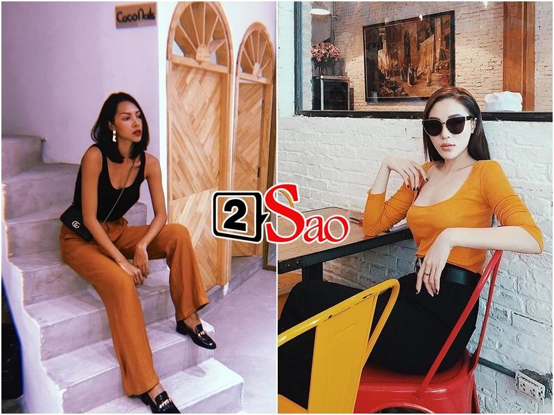 NGẠC NHIÊN CHƯA: Liên quan gì tới nhau mà sao Kỳ Duyên - Minh Triệu cứ phải mặc đồ đôi mới chịu!-13