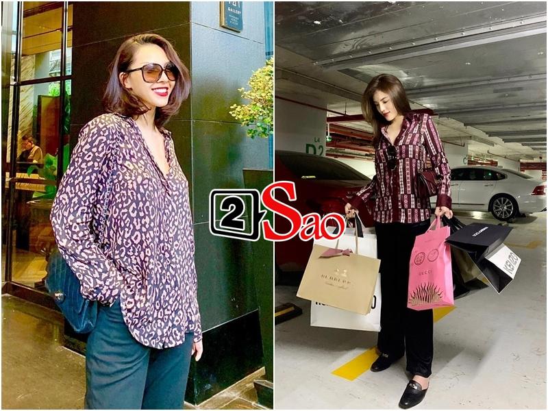 NGẠC NHIÊN CHƯA: Liên quan gì tới nhau mà sao Kỳ Duyên - Minh Triệu cứ phải mặc đồ đôi mới chịu!-15