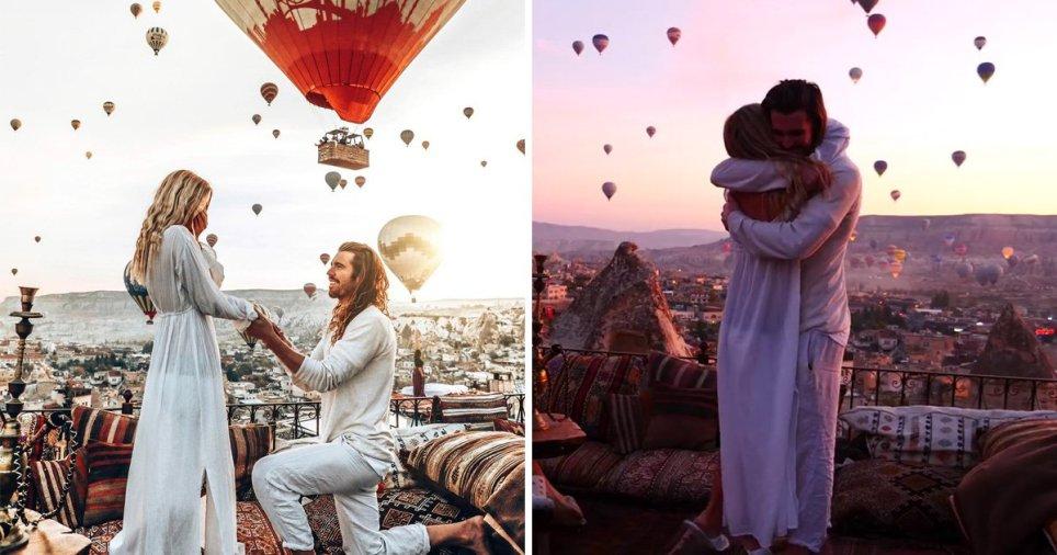 Anh chàng từng đến Việt Nam tìm bạn gái đã có màn cầu hôn đẹp như mơ-2