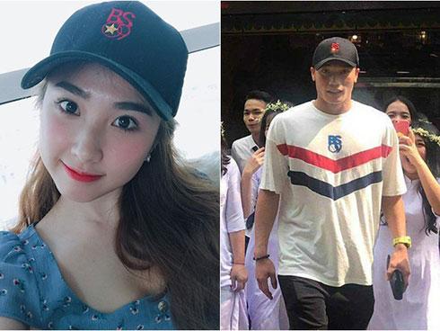 Thủ môn Bùi Tiến Dũng ngồi hàng ghế dự bị, 'người yêu tin đồn' đăng tải dòng bình luận cực lạ