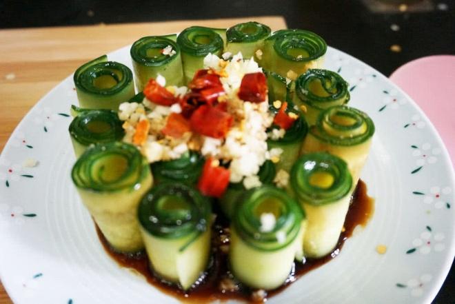 Vẫn là món dưa chuột, nhưng cách chế biến mới này ăn sẽ khác hẳn-6