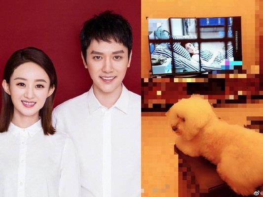 Triệu Lệ Dĩnh bịt kín mít, mặc áo rộng che vòng hai-6