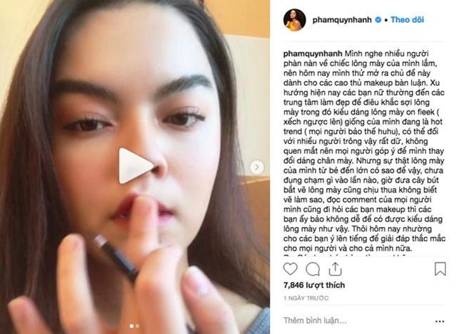 Ai cũng mê cặp lông mày xếch ngược lên của Phạm Quỳnh Anh, nhưng sự thật mà cô tiết lộ sau đó mới bất ngờ-4
