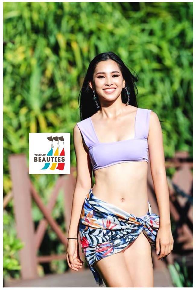 Trần Tiểu Vy diện bikini khoe đường cong bốc lửa không hề thua chị kém em tại Miss World 2018-6