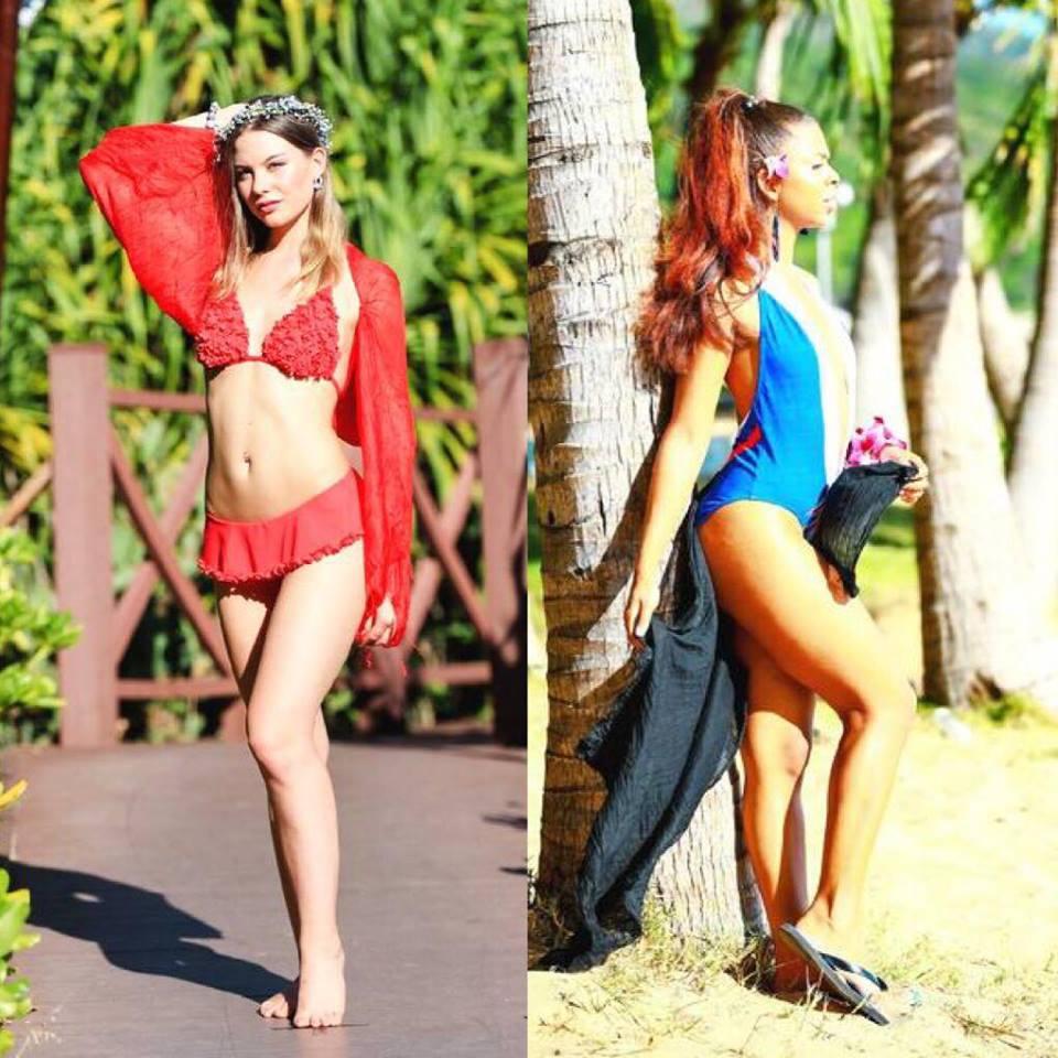 Trần Tiểu Vy diện bikini khoe đường cong bốc lửa không hề thua chị kém em tại Miss World 2018-13