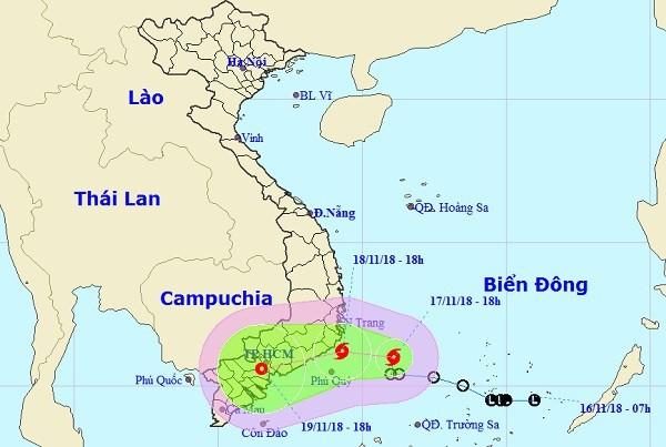 Bão số 8, gió giật cấp 10 sắp đi vào đất liền Việt Nam-1