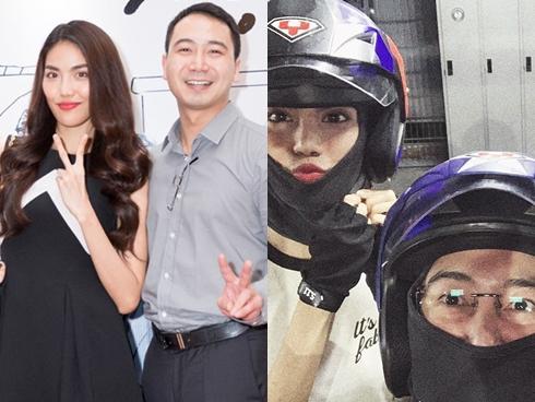 Lan Khuê cùng ông xã đại gia Tuấn John 'đi đua xe cho ngầu'