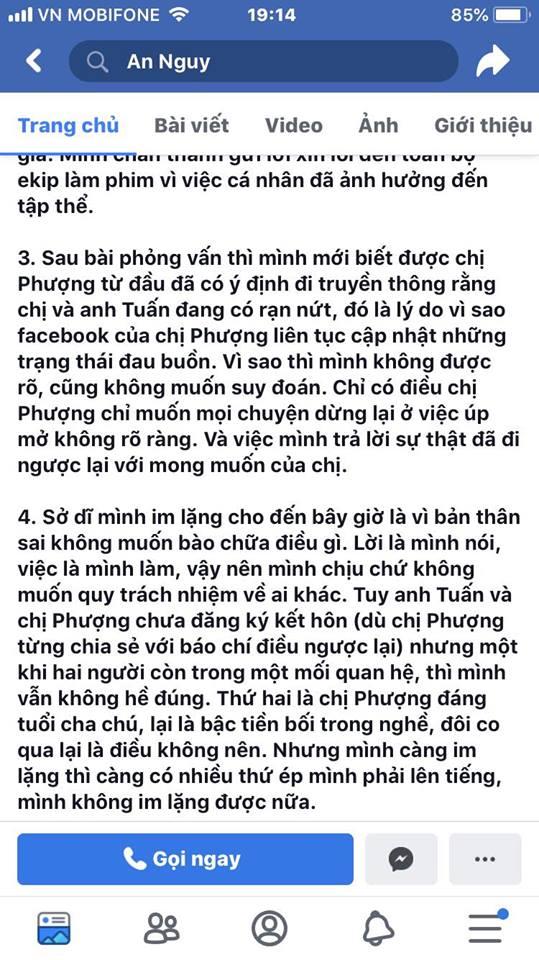 SHOCK: An Nguy công khai nói xin lỗi và khẳng định Cát Phượng – Kiều Minh Tuấn chưa từng kết hôn-8
