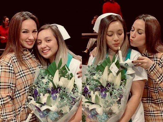 Phi Nhung hạnh phúc khoe tự tay trang điểm cho con gái trong lễ tốt nghiệp tại Mỹ