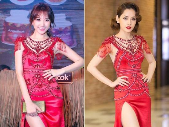 Những lần đụng độ váy áo của Hari Won với mỹ nhân Việt, ai đẹp hơn ai?