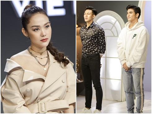 Những khung hình cho thấy Minh Hằng luôn có sự lọt thỏm không hề nhẹ khi catwalk với Thanh Hằng và Võ Hoàng Yến-19