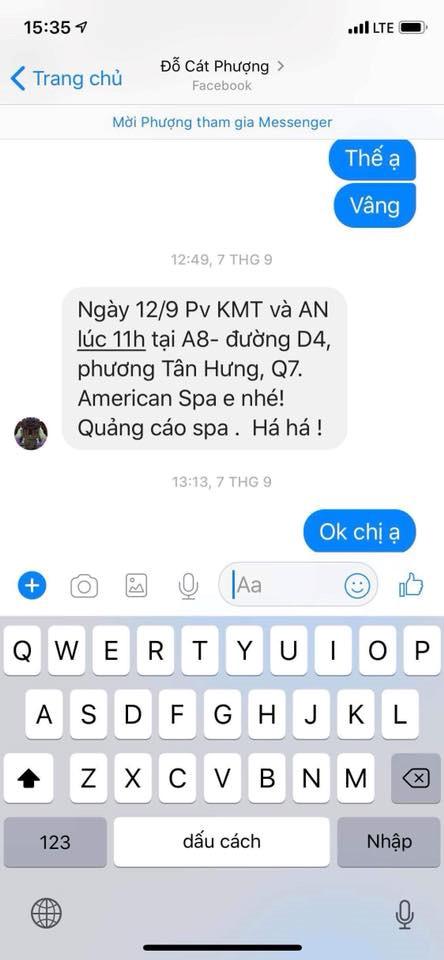 Khán giả chỉ trích Cát Phượng sau khi An Nguy công khai tin nhắn PR-3