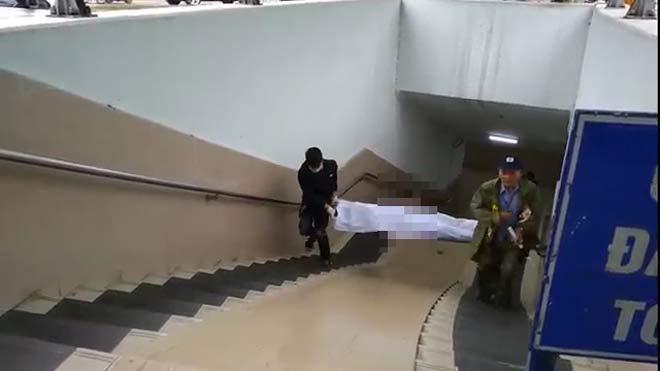 Kinh hoàng: Phát hiện xác chết trong hầm đi bộ Kim Liên-2