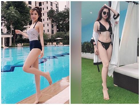 Đọ vẻ sexy tình mới - tình cũ của Dương Khắc Linh: Ai nóng bỏng hơn?-3