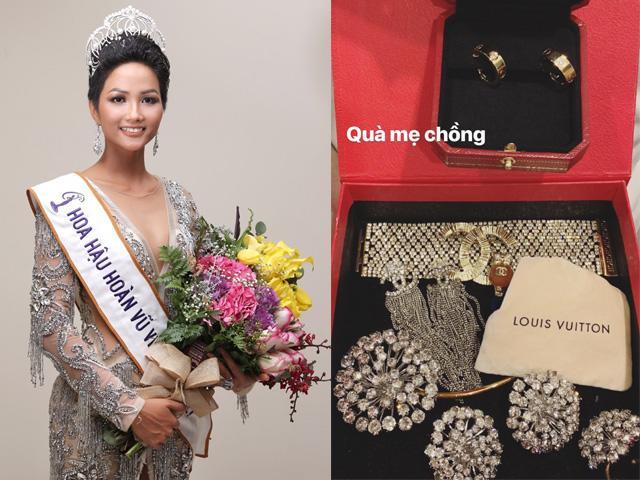 Khoe đồ hàng hiệu được mẹ chồng tặng, HHen Niê khiến fan sửng sốt, hốt hoảng-1