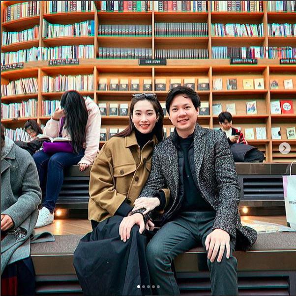 Đặng Thu Thảo khoe loạt ảnh đẹp cùng ông xã đại gia tình tứ tại Hàn Quốc-1