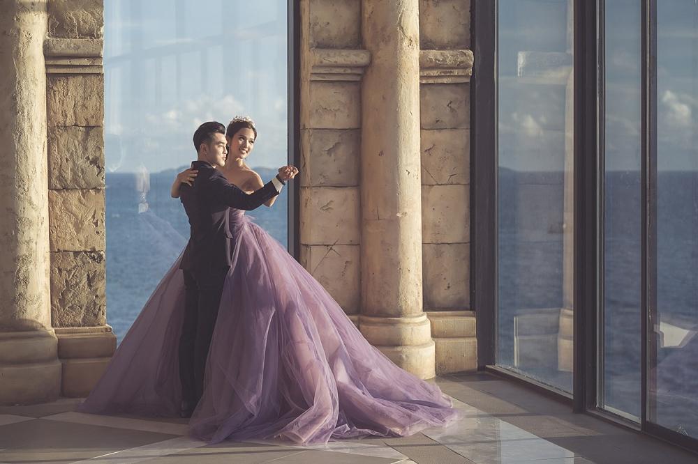 Ưng Hoàng Phúc cởi trần khoe hình xăm cực chất trong bộ ảnh cưới cùng bà xã Kim Cương-7