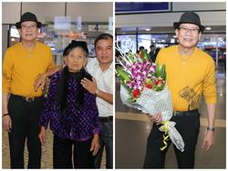 Cụ bà 90 tuổi ra tận sân bay đón 'phượng hoàng nhạc Vàng', đòi mổ trâu thết đãi Tuấn Vũ
