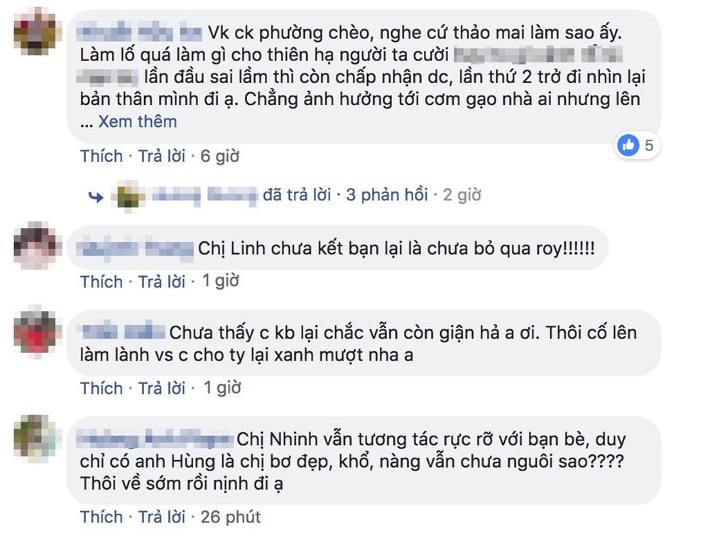Tưởng gương vỡ lại lành sau lời xin lỗi của ông xã nhưng loạt phản ứng của MC Hoàng Linh chứng tỏ cô chưa nguôi giận?-7