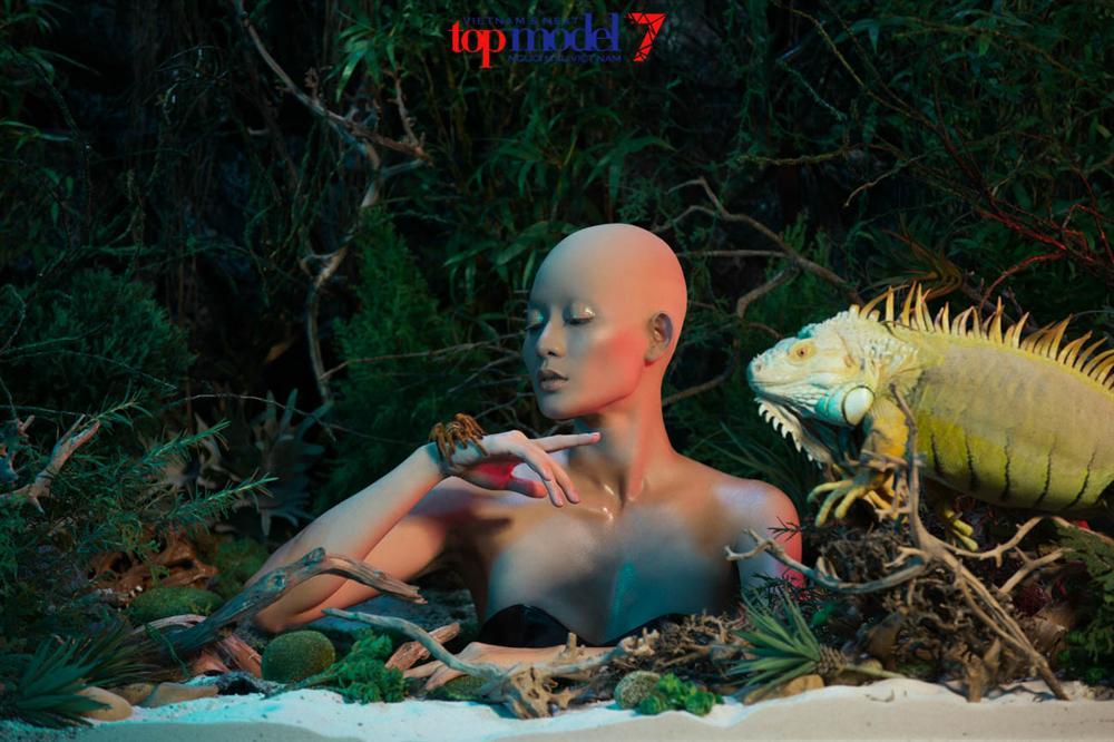 Kỳ Duyên mạnh dạn hôn bạn diễn từng khiến dàn thí sinh Vietnams Next Top Model khiếp sợ-6