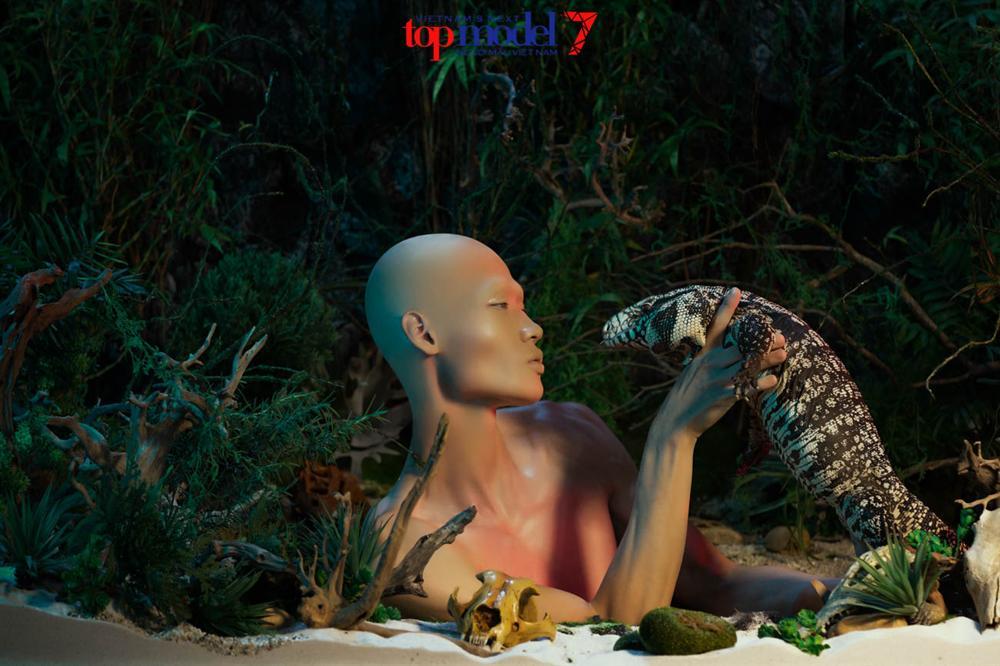 Kỳ Duyên mạnh dạn hôn bạn diễn từng khiến dàn thí sinh Vietnams Next Top Model khiếp sợ-7