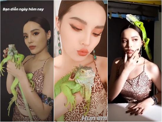 Kỳ Duyên mạnh dạn hôn 'bạn diễn' từng khiến dàn thí sinh Vietnam's Next Top Model khiếp sợ